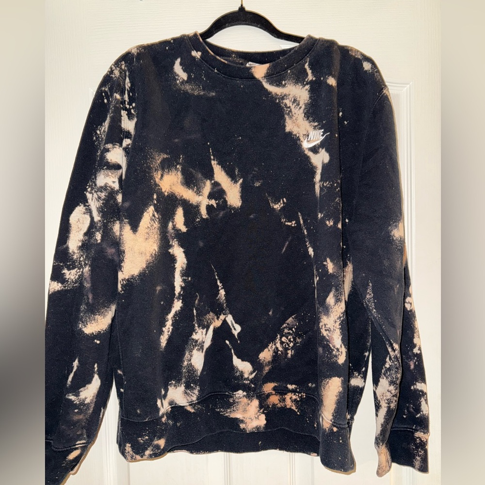 Nike Men's Tie dye Crewneck Sweater